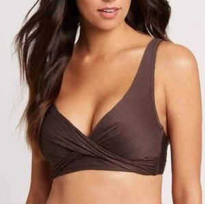 *NWT* Sea Level Swim Australia Casablanca Cross Front Bikini Top